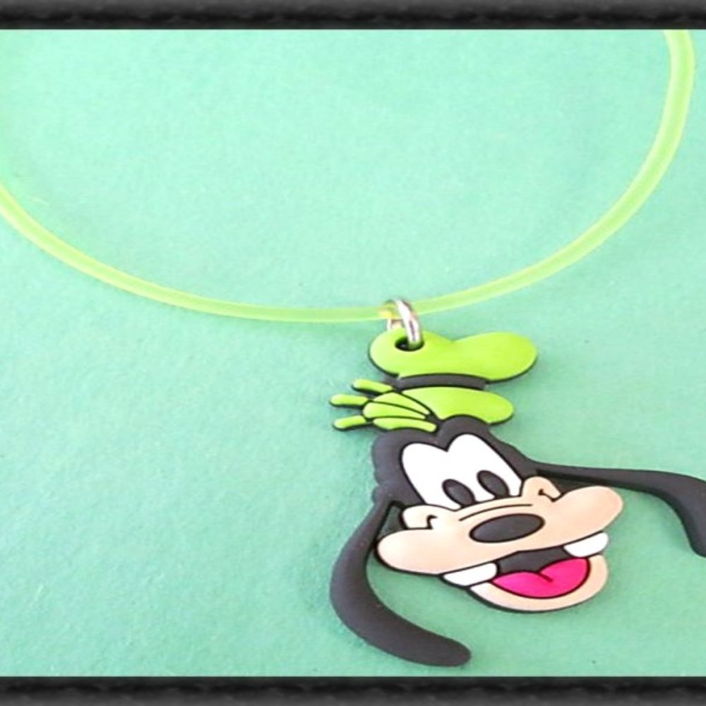 Goofy Theme Necklace Colorful Unisex For Kids